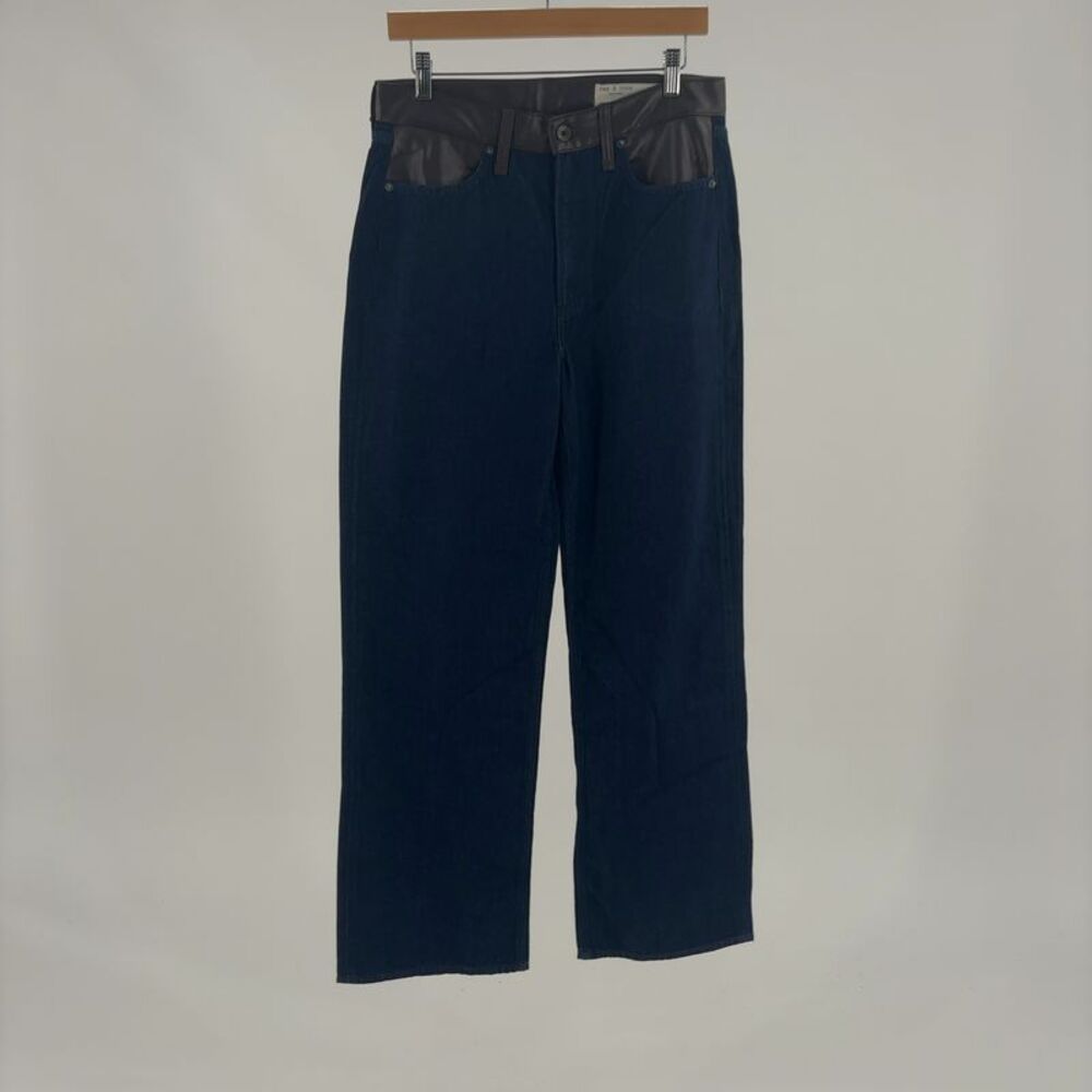rag & bone Combo Wide Leg Jeans